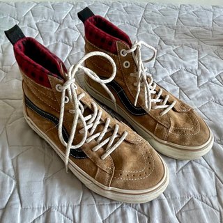 Vans SK8-HI MTE Plaid Brown