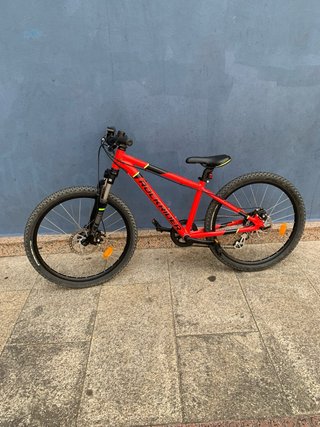 Bicicleta Rockrider ST900 24” Roja