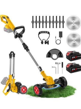 Desbrozadora Batería 21V Plegable
