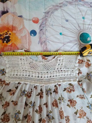 Blusa Zara Woman floral boho Talla L