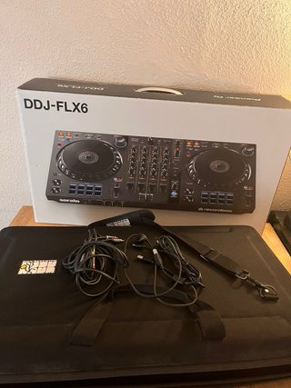 PIONER DDJ FLX6 NUEVA CON FUNDA,CAJA Y CABLES