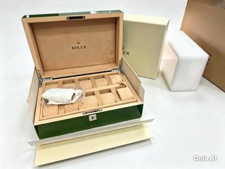 Scatola Rolex Beige e Verde
