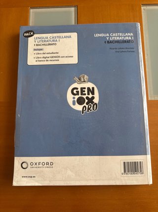Lengua castellana y literatura I. Libro del est...