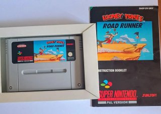 Looney Tunes Road Runner Super Nintendo PAL (CIB)