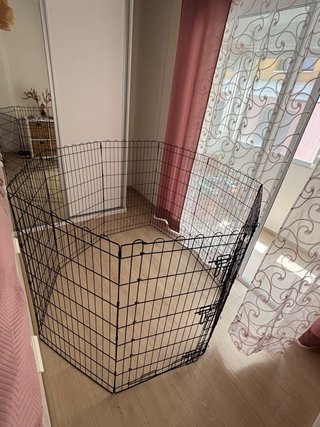 Parque para perros plegable
