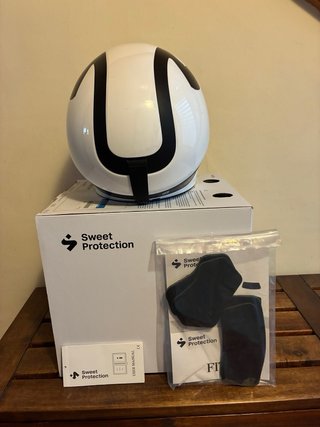 Casco Esquí Sweet Protection Volata Blanco. XS-S.