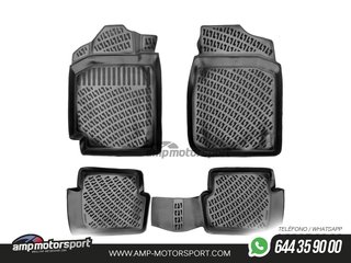 ALFOMBRILLAS DE GOMA RIZLINE PARA TOYOTA COROLLA E100 1991-1998