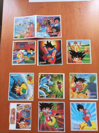 Colección de cromos Bola de Dragón Pronto