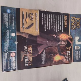 Figuras El Señor de los Anillos Aragorn y Legolas