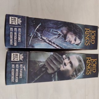 Figuras El Señor de los Anillos Aragorn y Legolas