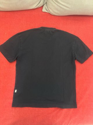 T-shirt Liu Jo nera con logo rosso