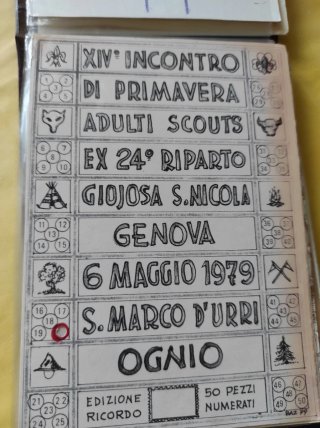 Cartoline Scaut M.A.S.C.I. anni 70