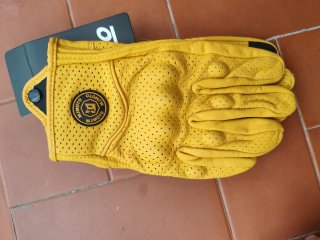 Guantes de moto MJMOTO Amarillos