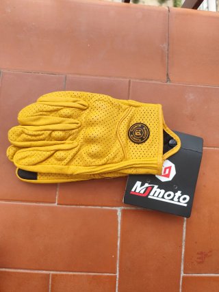 Guantes de moto MJMOTO Amarillos