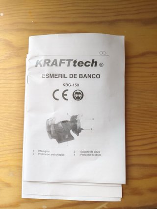 Esmeriladora KRAFTtech KBG-150 150W - Nueva