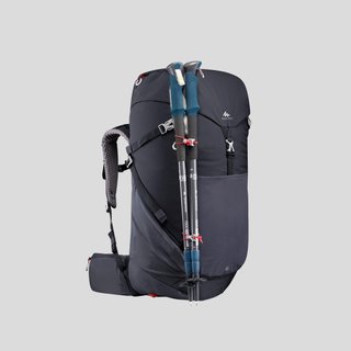 Mochila de montaña 40L funda impermeable Quechua MH500.
