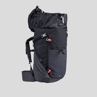 Mochila de montaña 40L funda impermeable Quechua MH500.