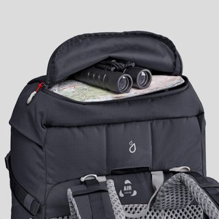 Mochila de montaña 40L funda impermeable Quechua MH500.