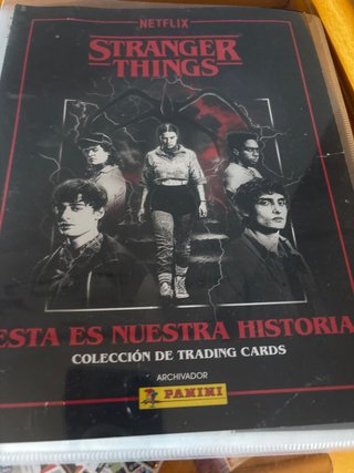 Cambio repetidosColección Stranger Things - Cromos
