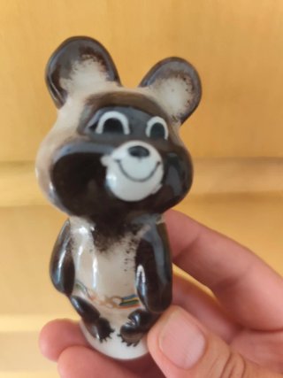 Misha figura Juegos Olímpicos Moscú 1980