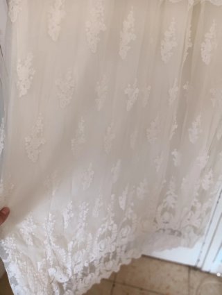 Vestido Novia Vintage Verano NAF NAF Blanco