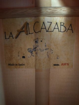 Guitarra Flamenca maciza Arce La Alcazaba A9FN