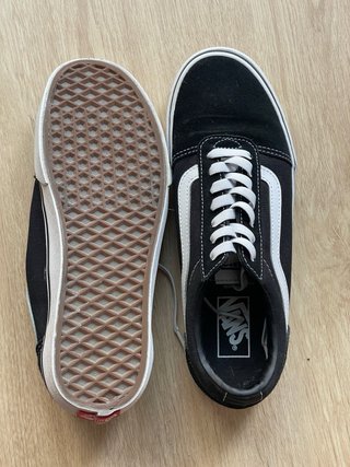 Zapatos Vans Talla 40.5 Negros