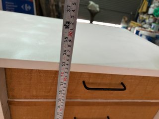 Aparador Vintage Años 50 Madera Blanca