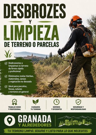 Desbroces y limpieza