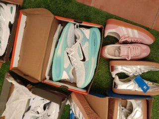 Adidas Zapatillas Mujer Rosa y Plata