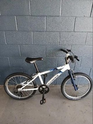 Bicicleta niños 20 pulgadas Rockrider ST 120 blanco 6-9 años