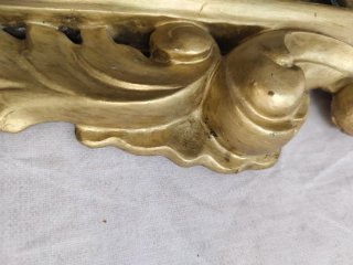 Espejo Antiguo Cornucopia Dorado