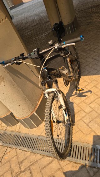 Bicicleta Montaña Rockrider Negra