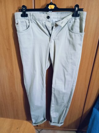 Lotto 5 Pantaloni Uomo Taglia M 38/40 Slim Fit