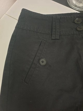 Pantalón vestir negro Trucco