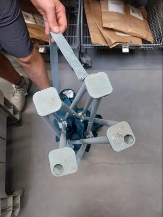 Silla plegable de camping con reposabrazos Quechua Basic