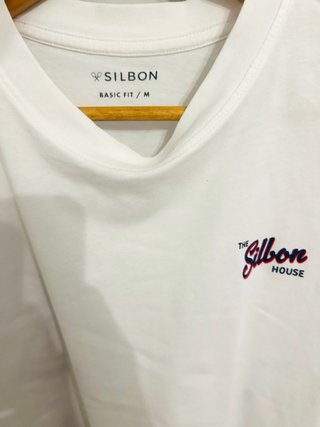 Camiseta Silbon Blanca Talla M