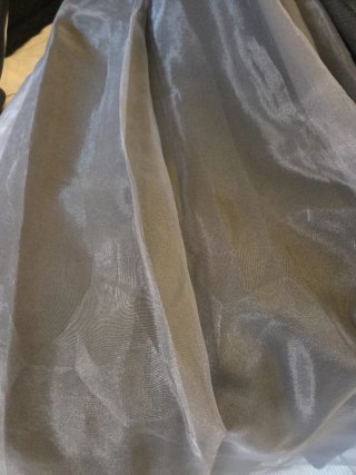 Falda Zara tul negra Talla M