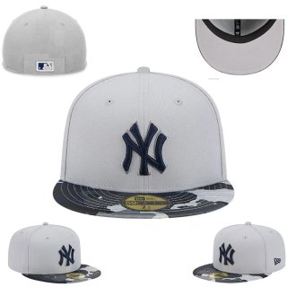 Gorra New Era Yankees MLB Gris Camuflaje