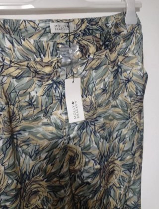 Pantaloni Molly Bracken vita alta taglia L