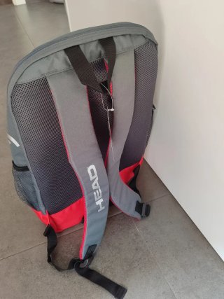 Mochila Head Core Gris y Roja