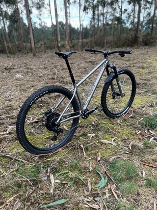 Bicicleta Jerónimo Txabardo Titanio