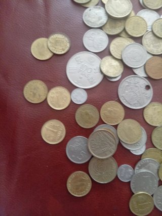 Lote de monedas antiguas Pesetas