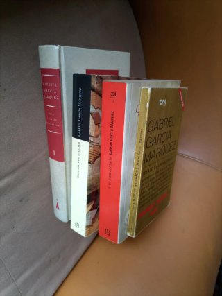 CUATRO LIBROS DE GABRIEL GARCÍA MARQUEZ