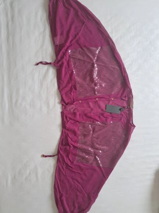 Chaquetilla Purificación García lentejuelas talla