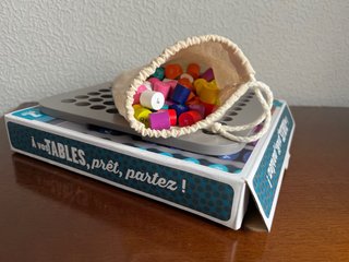 Juego de mesa aprender a multiplicar