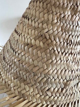 Paralume fibra naturale cm 40