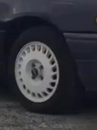 Llantas blancas Opel Kadett