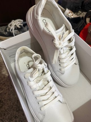 Zapatos Calvin Klein Blancos Mujer