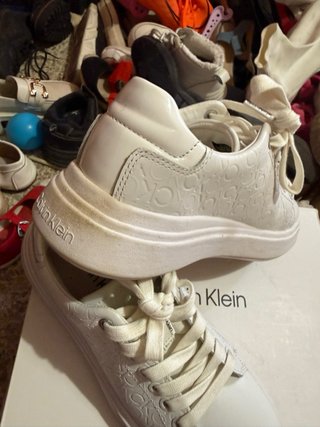 Zapatos Calvin Klein Blancos Mujer